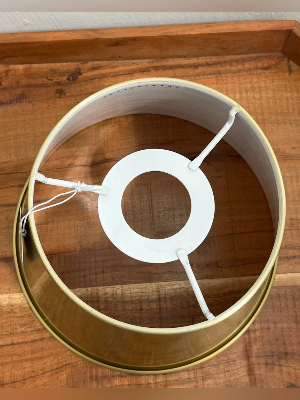 Pottery Barn Metal Brass Shade